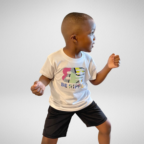 KIDS BE RIPPED BOLD TEE - SUMMER VIBES - WHITE