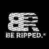 UNISEX BE RIPPED BOLD TEE - JUST KEEP GOING - BLACK